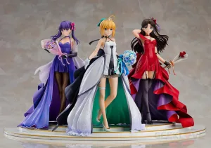 1/7 Saber, Rin Tohsaka and Sakura Matou 15th Celebration Dress Ver. Premium Box