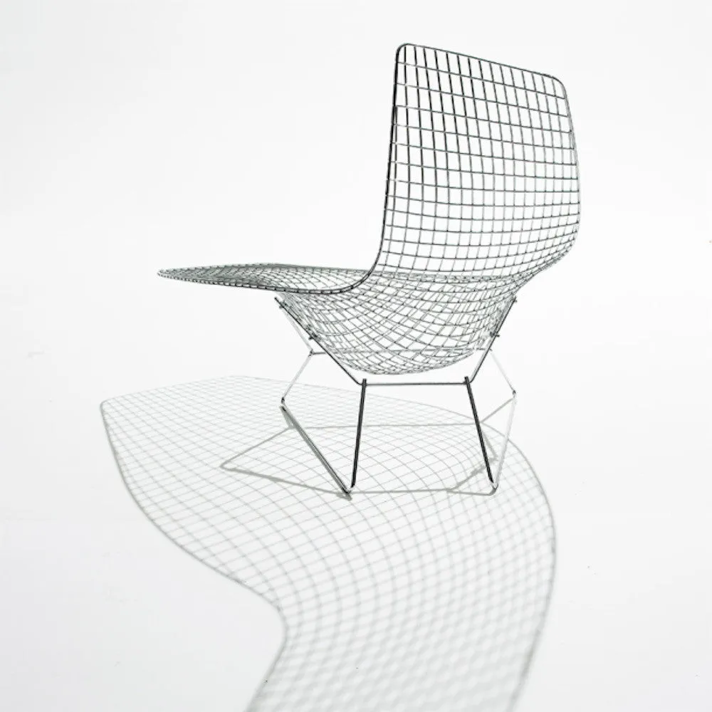 Bertoia Asymmetric Chaise, Optional Cushion