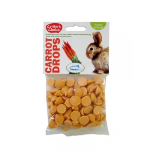 Critter's Choice Small Animal Treats Carrot Drops 75g