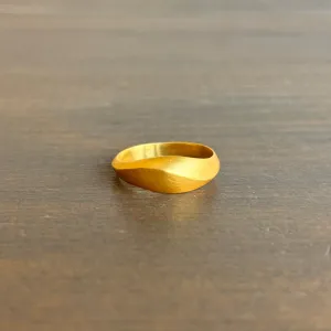 Gold Sculptural Ring I