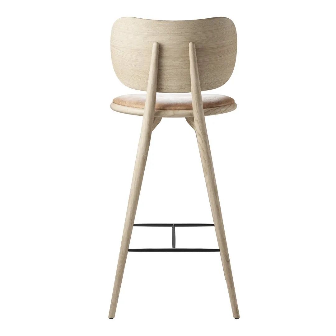 High Bar Stool w/ Backrest