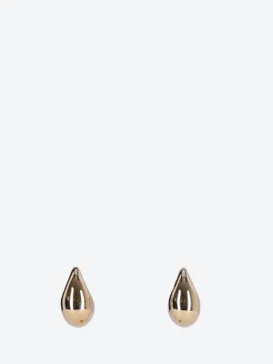 Metal sculptural earrings