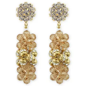 Multi-Cluster Statement Earrings