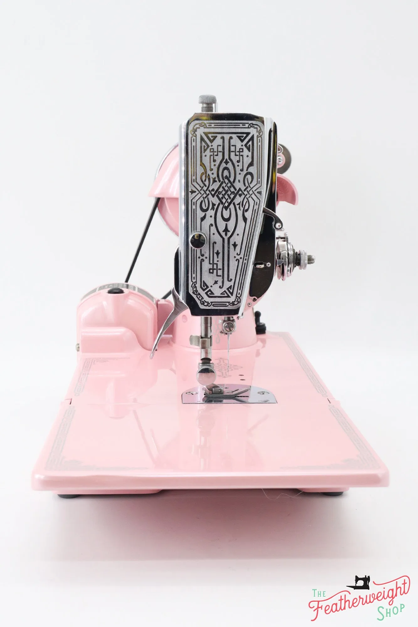 Singer Featherweight 221 Sewing Machine AE060*** - Fully Restored in Pink Frosting