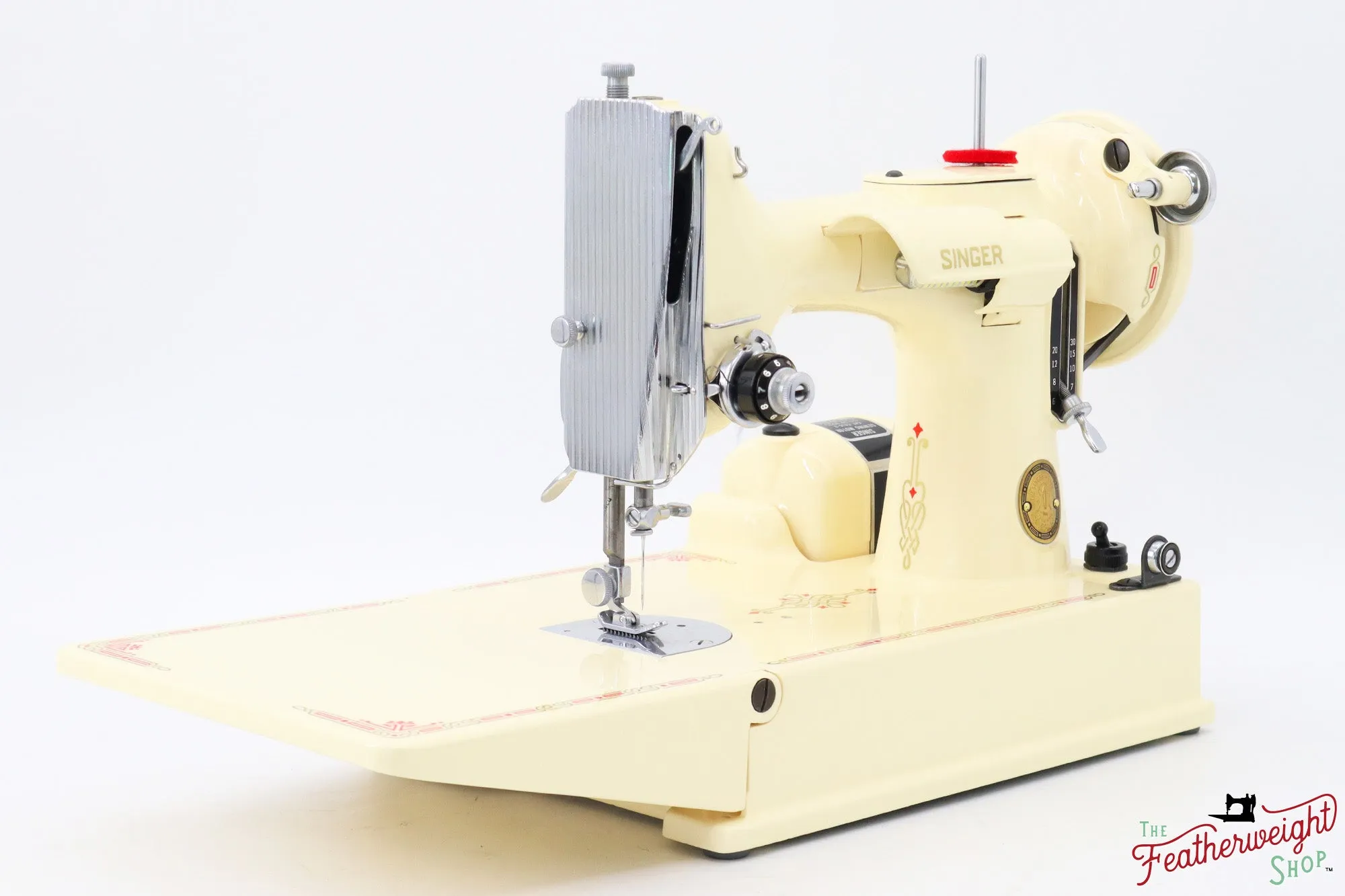 Singer Featherweight 221K, EH890*** - Fully Restored in Sugar Cookie