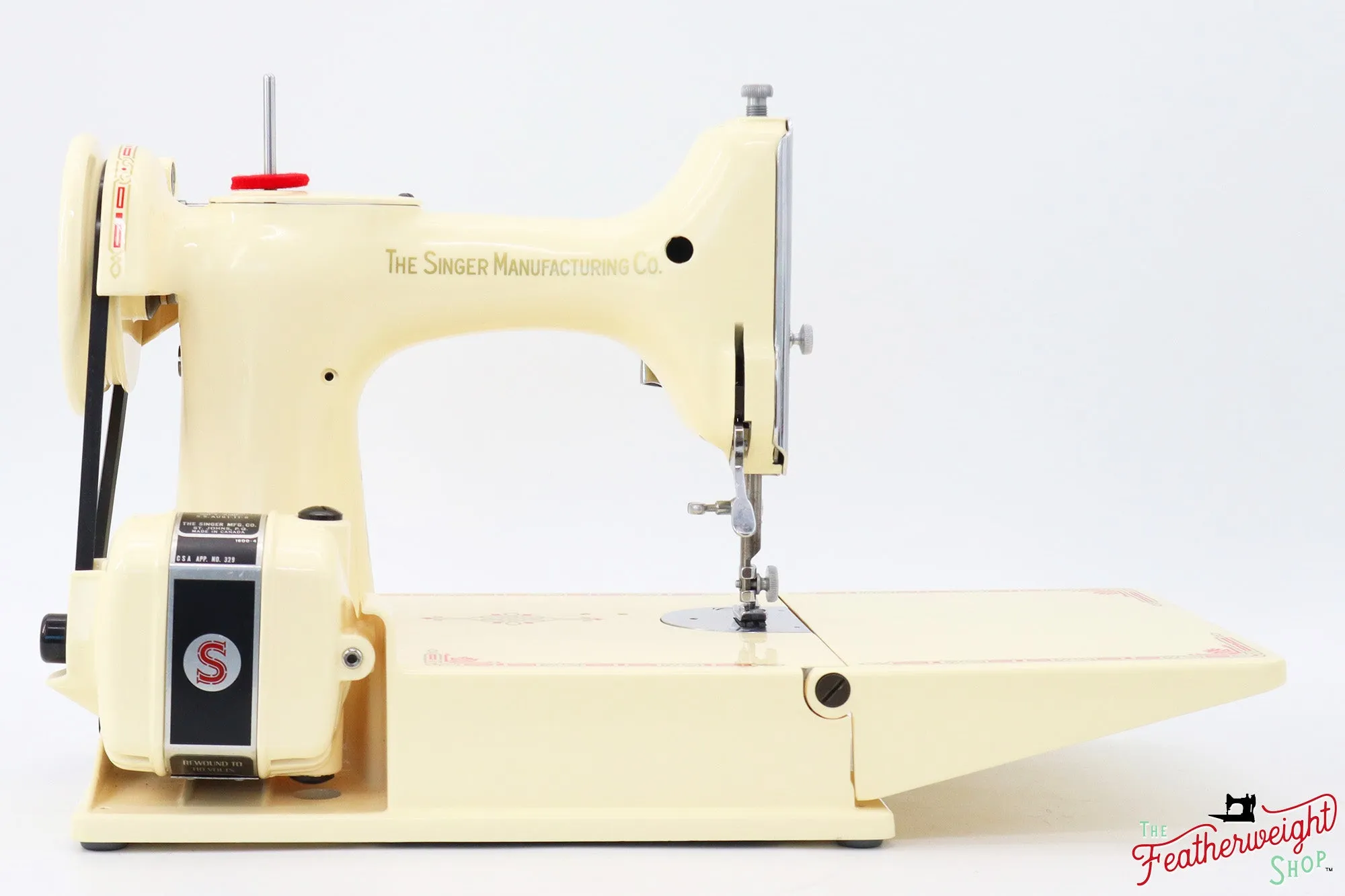 Singer Featherweight 221K, EH890*** - Fully Restored in Sugar Cookie