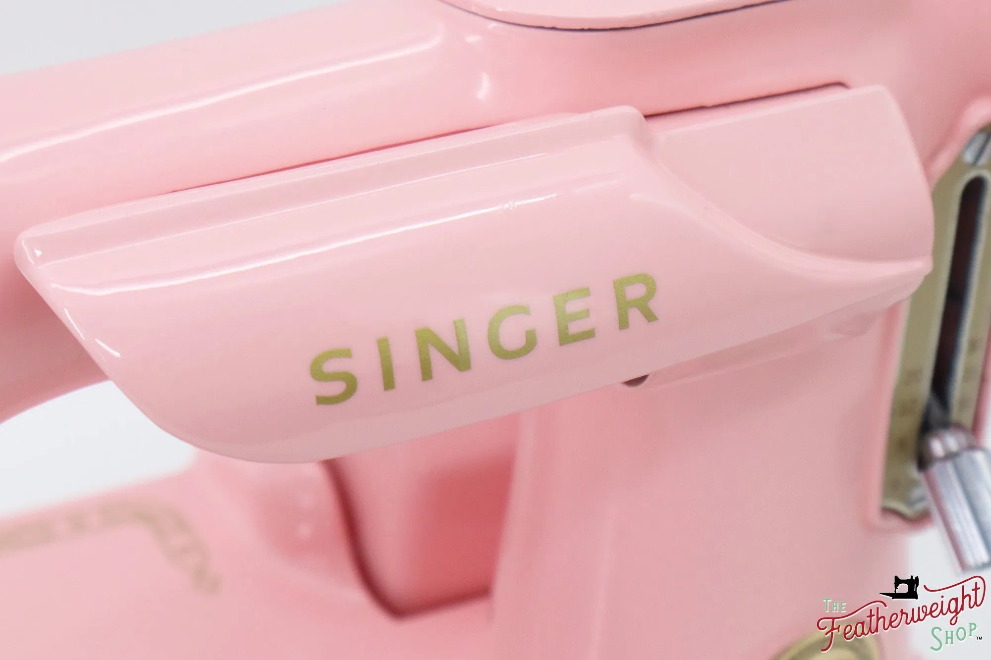 Singer Featherweight 221K5 Sewing Machine ES880*** - Fully Restored in Rosy Posy Pink