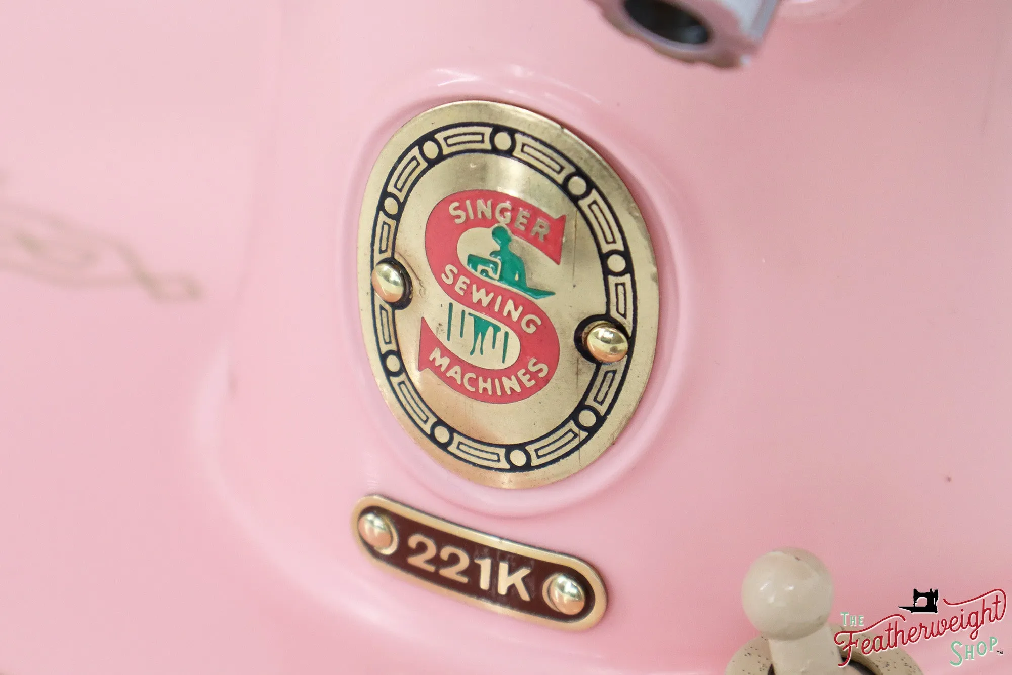 Singer Featherweight 221K5 Sewing Machine ES880*** - Fully Restored in Rosy Posy Pink