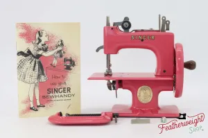 Singer Sewhandy Model 20 - Fully Restored in Happy Pink Grapefruit