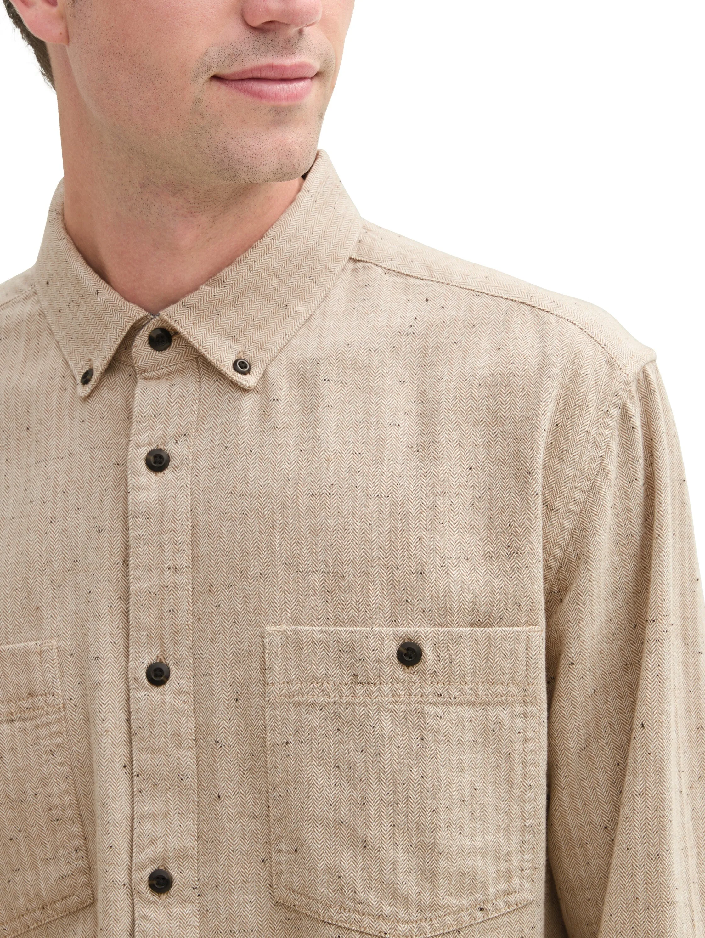 STRUCTURED NEP SHIRT