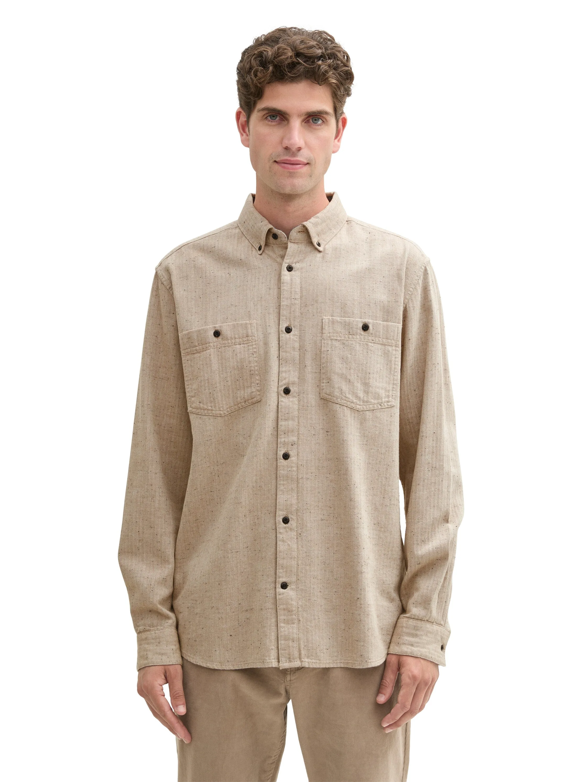 STRUCTURED NEP SHIRT