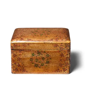 Vintage Painted Kashmiri Card Box - Ca 1935